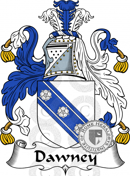 Escudo de la familia Dawney