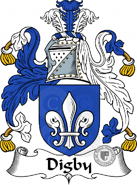 Wappen der Familie Digby
