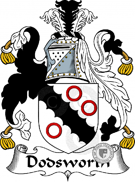 Coat of arms of family Dodsworth