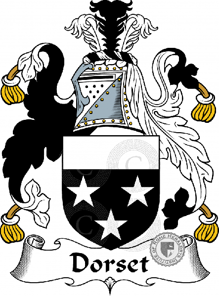 Coat of arms of family Dorset