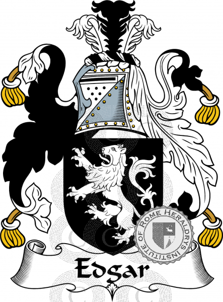 Coat of arms of family Edgar