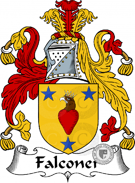 Coat of arms of family Falconer