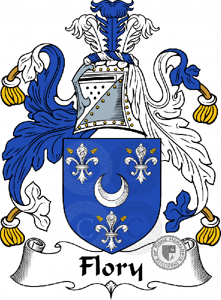Coat of arms of family Flory