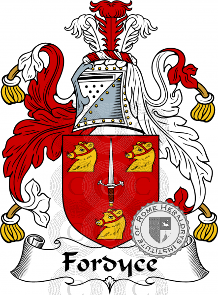 Escudo de la familia Fordyce