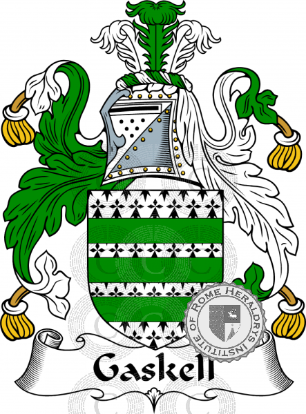 Wappen der Familie Gaskell