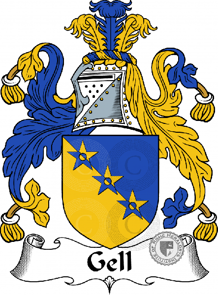 Wappen der Familie Gell