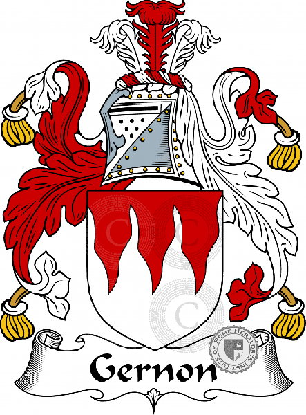 Coat of arms of family Gernon