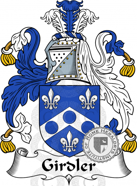 Coat of arms of family Girdler