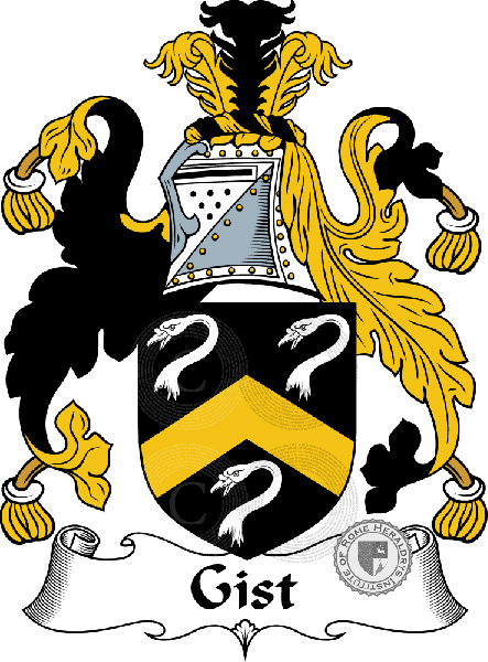 Coat of arms of family Gist