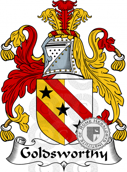Coat of arms of family Goldsworthy
