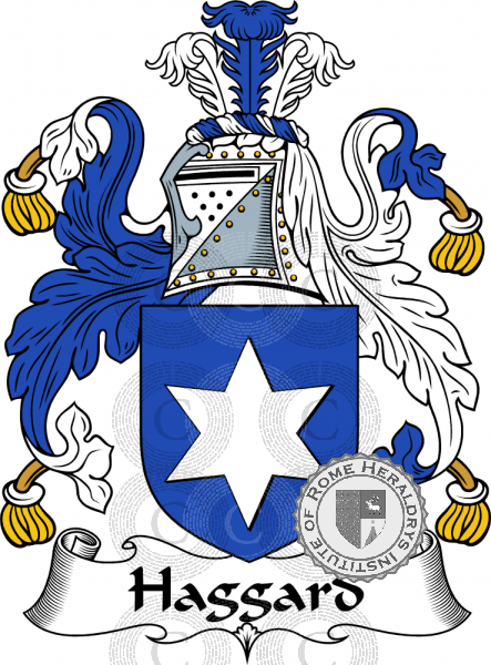 Coat of arms of family Haggard