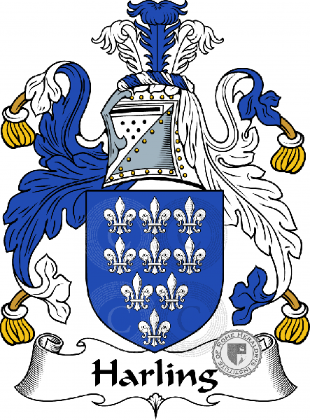 Coat of arms of family Harling