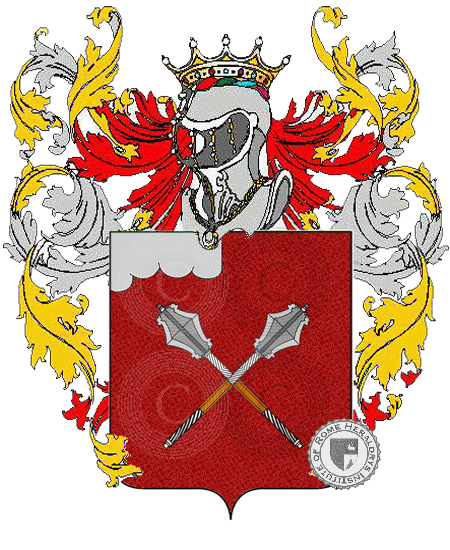 Wappen der Familie mazzinari         