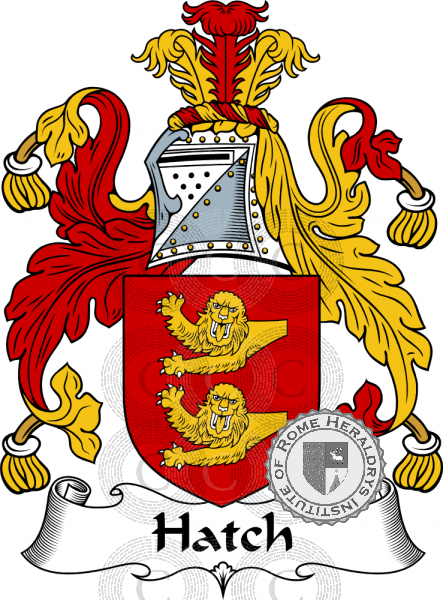 Coat of arms of family Hatch