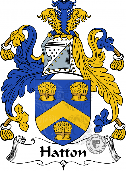 Wappen der Familie Hatton