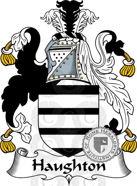 Coat of arms of family Haughton