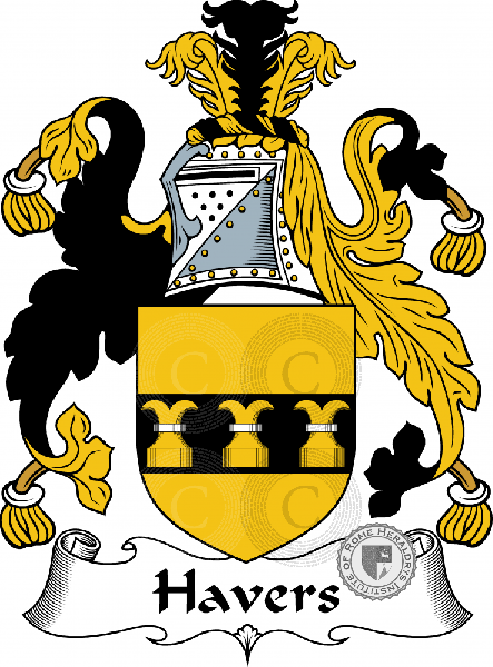 Coat of arms of family Havers