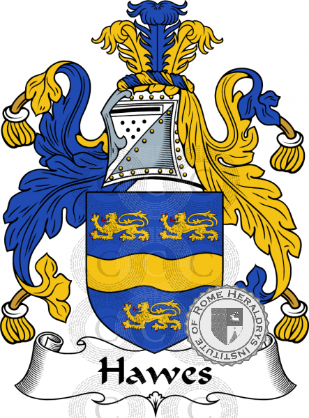 Coat of arms of family Hawes