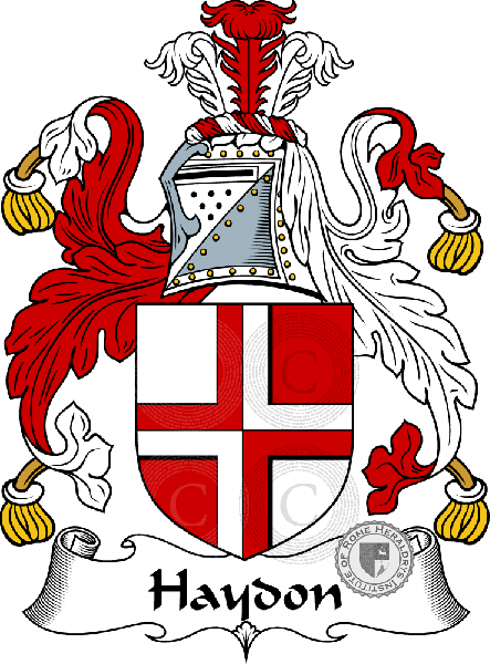Coat of arms of family Haydon
