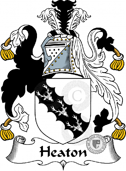 Coat of arms of family Heaton