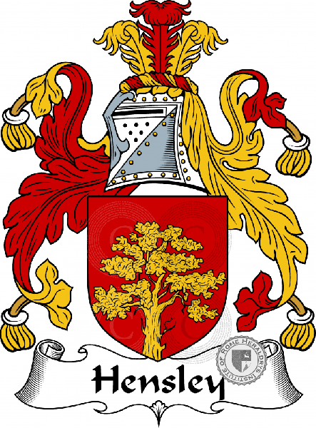 Wappen der Familie Hensley