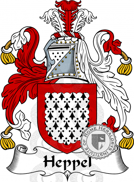 Coat of arms of family Heppel