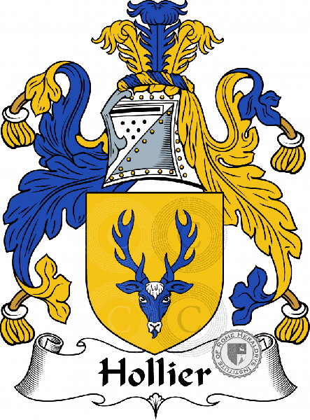 Coat of arms of family Hollier