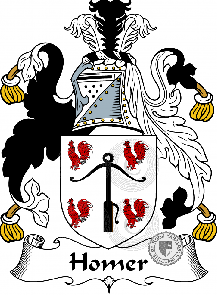Coat of arms of family Homer