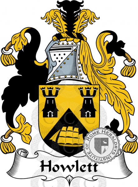 Coat of arms of family Howlett