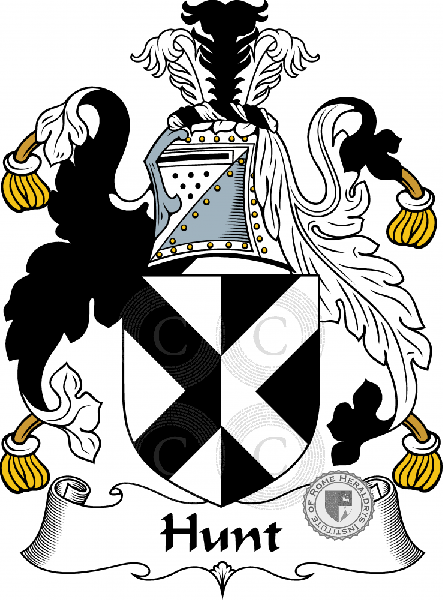 Coat of arms of family Hunt