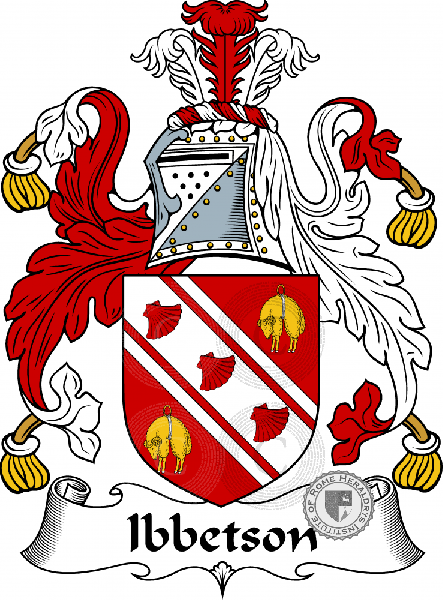 Coat of arms of family Ibbetson