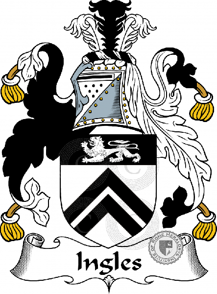 Coat of arms of family Ingle