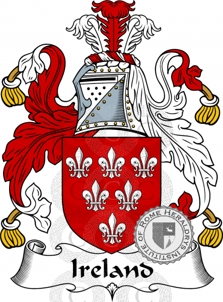 Wappen der Familie Ireland