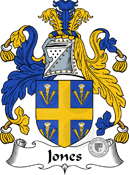Coat of arms of family Jones II