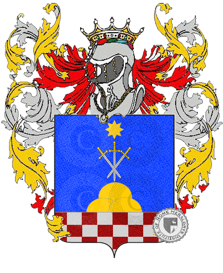 Coat of arms of family Pistolesi