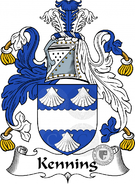 Coat of arms of family Kenning