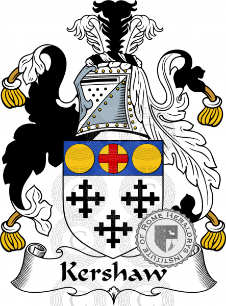 Coat of arms of family Kershaw