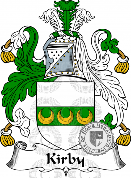 Coat of arms of family Kirby