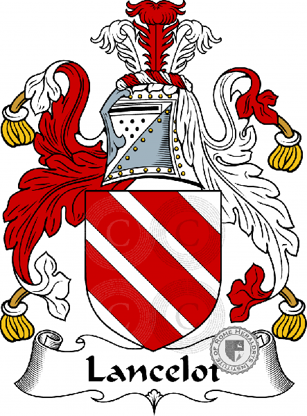 Coat of arms of family Lancelot