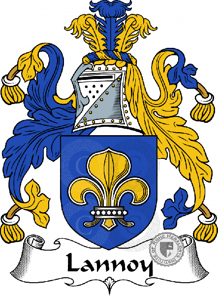 Coat of arms of family Lannoy