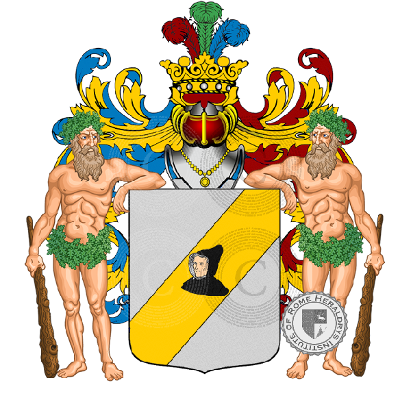 Coat of arms of family cappuccio    
