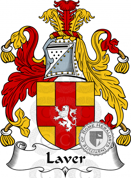 Coat of arms of family Laver II