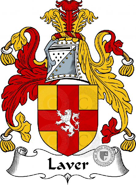 Escudo de la familia Laver II