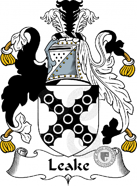 Coat of arms of family Leke