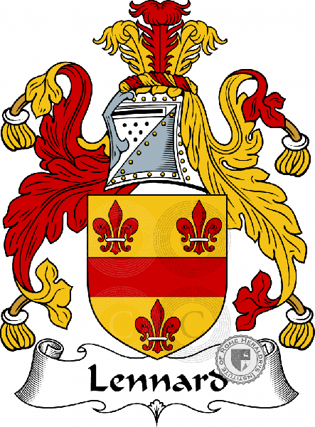 Coat of arms of family Lennard