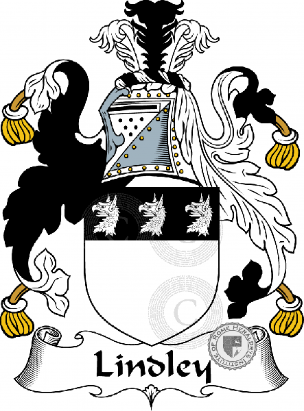 Coat of arms of family Lindley