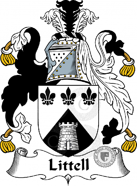 Coat of arms of family Littell