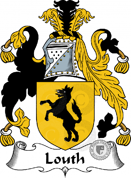 Coat of arms of family Louth
