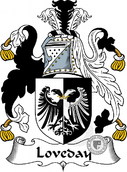 Coat of arms of family Loveday