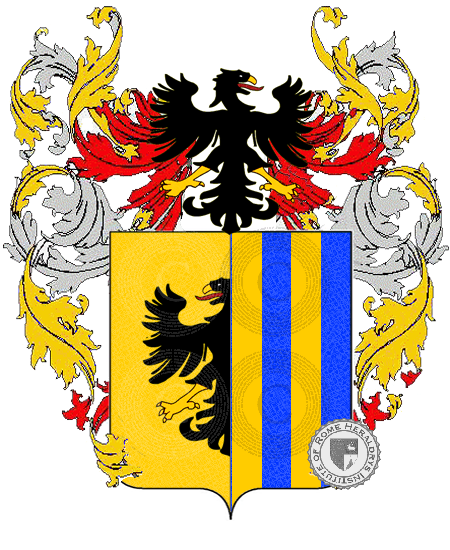 Wappen der Familie menghini    